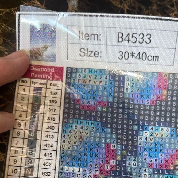 Elephant with Bubbles Diamond Painting Kit to be completed - Picture 7 of 9